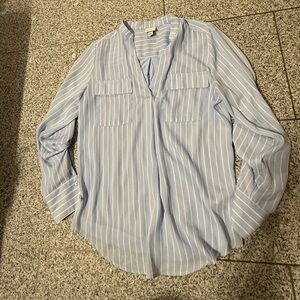 A New Day Blue Relaxed Blouse